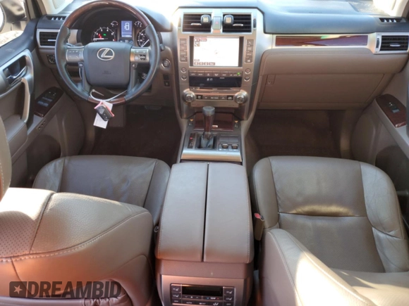 2016 Lexus GX 460 with VIN JTJBM7FX9G5122618, listed as a Copart auction lot 86894814 with 115,931 mi miles and Salvage title. Bid and sale history available at DreamBid. Image 8.