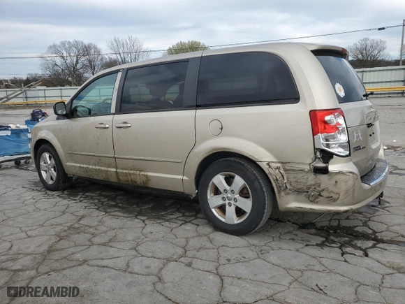 2015 Dodge Grand Caravan American Value Pkg with VIN 2C4RDGBG7FR605842, listed as a Copart auction lot 49700775 with 195,116 mi miles and Salvage Title. Bid and sale history available at carsss.com. Image 2.