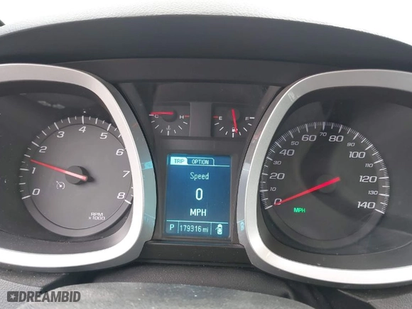2013 Chevrolet Equinox LS with VIN 2GNFLCEK5D6409192, listed as a IAAI auction lot 41942497 with 179,316 mi miles. Bid and sale history available at carsss.com. Image 7.