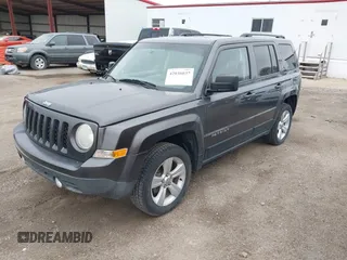2016 Jeep Patriot High Altitude Edition with VIN 1C4NJRFB4GD617114, listed as a IAAI auction lot 42036037 with 106,205 mi miles. Bid and sale history available at carsss.com. Image 2.