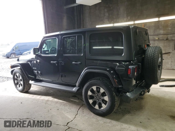 2022 Jeep Wrangler Unlimited Sahara Altitude with VIN 1C4HJXEG0NW115877, listed as a Copart auction lot 80689494 with 30,928 mi miles and Salvage title. Bid and sale history available at DreamBid. Image 2.