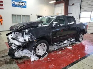 2022 Chevrolet Colorado 4WD LT with VIN 1GCGTCEN3N1136961, listed as a Copart auction lot 89175325 with 60,438 mi miles and Salvage Title. Bid and sale history available at carsss.com. Image 1.