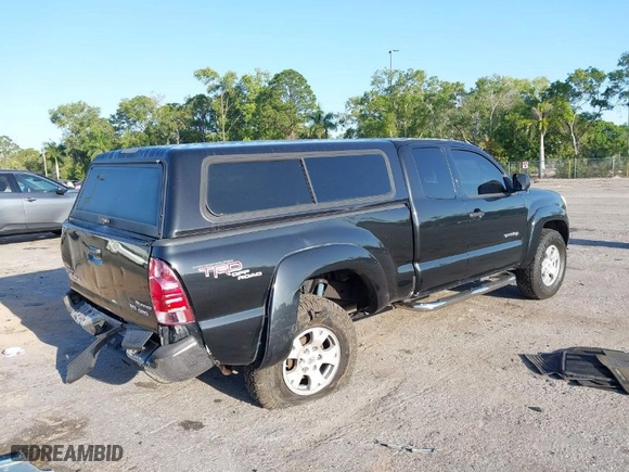 2008 Toyota Tacoma PreRunner with VIN 5TETU62N68Z483812, listed as a IAAI auction lot 41794771 with 244,792 mi miles. Bid and sale history available at carsss.com. Image 4.