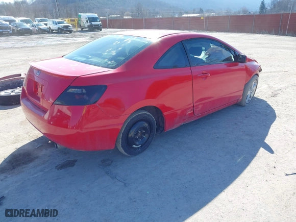 2008 Honda Civic Cpe EX-L with VIN 2HGFG129X8H556882, listed as a IAAI auction lot 41685539 with 178,004 mi miles. Bid and sale history available at carsss.com. Image 4.