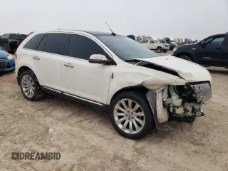 2012 Lincoln MKX with VIN 2LMDJ8JKXCBL19695, listed as a Copart auction lot 43960855 with 94,151 mi miles and Salvage Title. Bid and sale history available at DreamBid. Image 4.