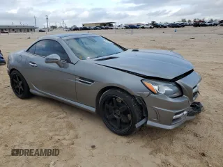 2012 Mercedes-Benz SLK 350 with VIN WDDPK5HA3CF033391, listed as a Copart auction lot 85670954 with 135,423 mi miles and Salvage title. Bid and sale history available at DreamBid. Image 4.