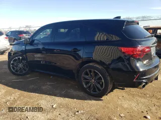 2019 Acura MDX Technology with VIN 5J8YD4H04KL025196, listed as a Copart auction lot 88458975 with 88,736 mi miles and Salvage title. Bid and sale history available at DreamBid. Image 2.