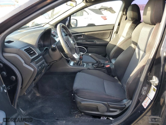 2017 Subaru WRX with VIN JF1VA1B60H9827357, listed as a Copart auction lot 47666835 with 93,108 mi miles and Salvage Title. Bid and sale history available at carsss.com. Image 7.