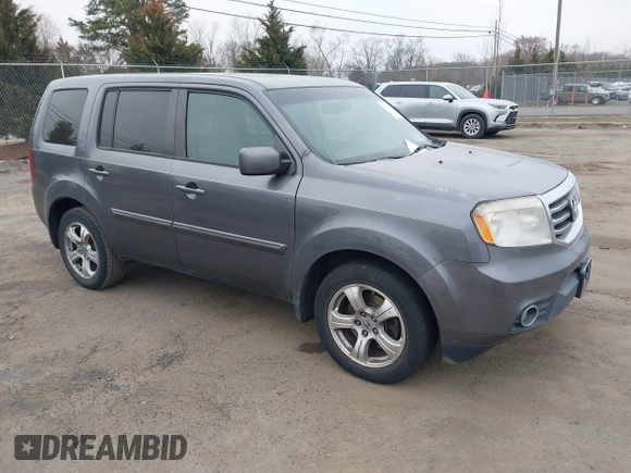 2015 Honda Pilot EX-L with VIN 5FNYF4H57FB035864, listed as a IAAI auction lot 41786445 with 139,787 mi miles and . Bid and sale history available at carsss.com. Image 1.
