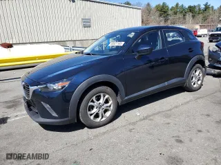2018 Mazda CX-3 Sport with VIN JM1DKFB72J1330453, listed as a Copart auction lot 53527165 with 82,782 mi miles and Salvage Title. Bid and sale history available at carsss.com. Image 1.