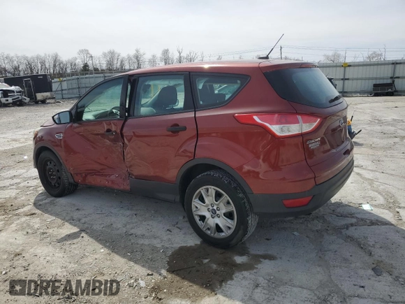 2014 Ford Escape S with VIN 1FMCU0F71EUA98666, listed as a Copart auction lot 50228465 with 90,453 mi miles and Salvage Title. Bid and sale history available at carsss.com. Image 2.