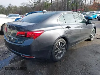 2015 Acura TLX Technology with VIN 19UUB2F58FA010967, listed as a IAAI auction lot 41370203 with 195,000 mi miles and . Bid and sale history available at DreamBid. Image 4.
