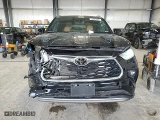 2023 Toyota Highlander L with VIN 5TDKDRBHXPS511825, listed as a Copart auction lot 50883895 with 27,312 mi miles and Salvage Title. Bid and sale history available at carsss.com. Image 5.