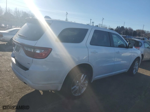 2022 Dodge Durango GT with VIN 1C4RDJDGXNC220230, listed as a Copart auction lot 42184005 with 42,340 mi miles and Salvage Title. Bid and sale history available at carsss.com. Image 3.