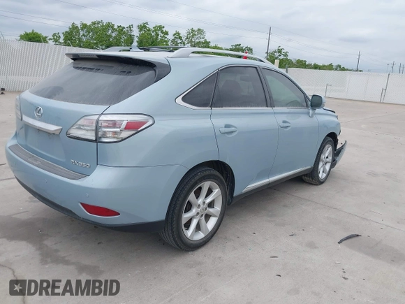 2011 Lexus RX 350 with VIN 2T2ZK1BA9BC050770, listed as a IAAI auction lot 42037766 with 100,656 mi miles. Bid and sale history available at carsss.com. Image 4.