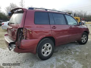 2007 Toyota Highlander with VIN JTEGD21A070165218, listed as a Copart auction lot 44541465 with 218,161 mi miles and Salvage Title. Bid and sale history available at carsss.com. Image 3.