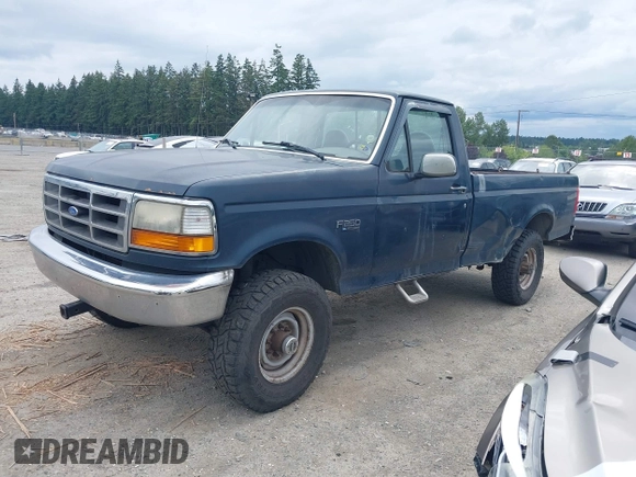 1996 Ford F-250 with VIN 2FTHF26H7TCA02903, listed as a IAAI auction lot 42606677 with 146,766 mi miles and . Bid and sale history available at DreamBid. Image 2.