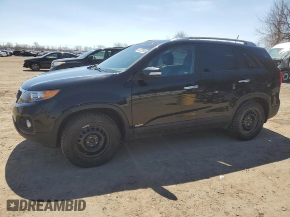 2013 Kia Sorento EX with VIN 5XYKUDA26DG368705, listed as a Copart auction lot 53322095 with 214,498 mi miles and Clean Title. Bid and sale history available at carsss.com. Image 1.