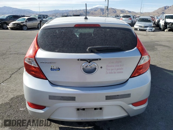 2016 Hyundai Accent SE z VIN KMHCT5AE0GU278343, wystawiony jako Copart lot #52449145 z przebiegiem 82 718 mil mil oraz Szkoda całkowita • Salvage title. Historia ofert i sprzedaży dostępna na DreamBid. Obrazek 6.