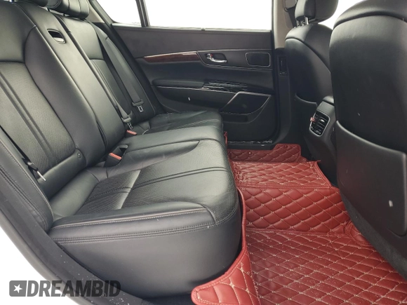 2015 Kia K900 Luxury with VIN KNALW4D41F6022043, listed as a Copart auction lot 87596305 with 80,853 mi miles and Salvage Title. Bid and sale history available at carsss.com. Image 10.