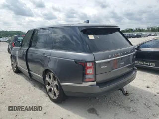 2017 Land Rover Range Rover z VIN SALGS5FE9HA356728, wystawiony jako Copart lot #58691065 z przebiegiem 122 893 mil mil oraz Czysty tytuł • Clean title. Historia ofert i sprzedaży dostępna na DreamBid. Obrazek 2.