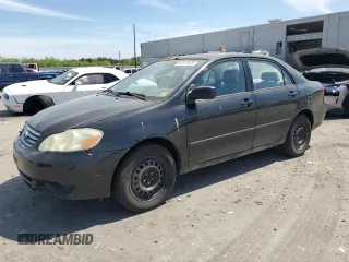 2003 Toyota Corolla CE with VIN 1NXBR32E63Z043999, listed as a Copart auction lot 54372535 with 159,933 mi miles and Salvage Title. Bid and sale history available at DreamBid. Image 1.