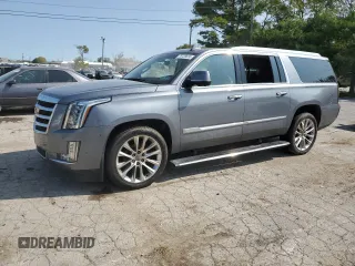 2018 Cadillac Escalade ESV Premium Luxury z VIN 1GYS4JKJ5JR180401, wystawiony jako Copart lot #70725674 z przebiegiem Nie podano mil oraz Szkoda całkowita • Salvage title. Historia ofert i sprzedaży dostępna na DreamBid. Obrazek 1.