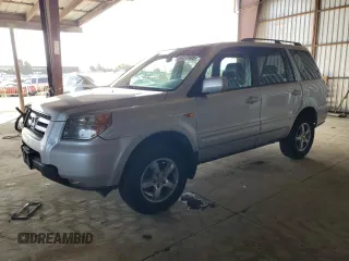 2007 Honda Pilot EX-L with VIN 5FNYF28747B045341, listed as a Copart auction lot 54277495 with 312,385 mi miles and Clean Title. Bid and sale history available at carsss.com. Image 1.