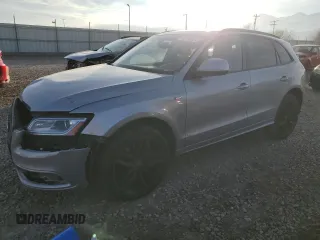 2016 Audi SQ5 Premium Plus with VIN WA1CCAFP5GA120888, listed as a Copart auction lot 85700624 with 91,082 mi miles and Salvage Title. Bid and sale history available at carsss.com. Image 1.