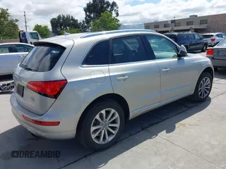 2013 Audi Q5 Premium Plus with VIN WA1LFAFP8DA058907, listed as a IAAI auction lot 42250469 with 113,742 mi miles and . Bid and sale history available at DreamBid. Image 4.