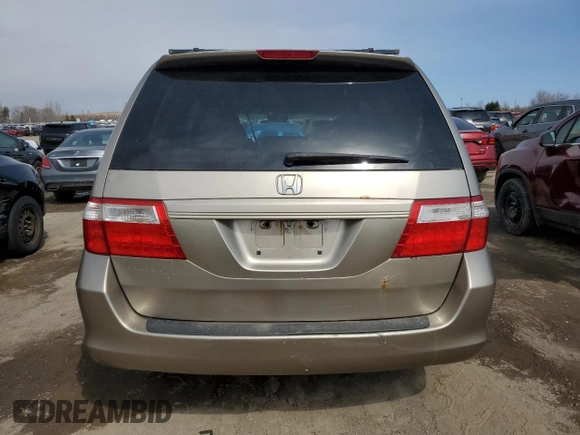 2007 Honda Odyssey EX-L with VIN 5FNRL38627B513688, listed as a Copart auction lot 52483475 with 321,974 mi miles and Clean Title. Bid and sale history available at carsss.com. Image 6.