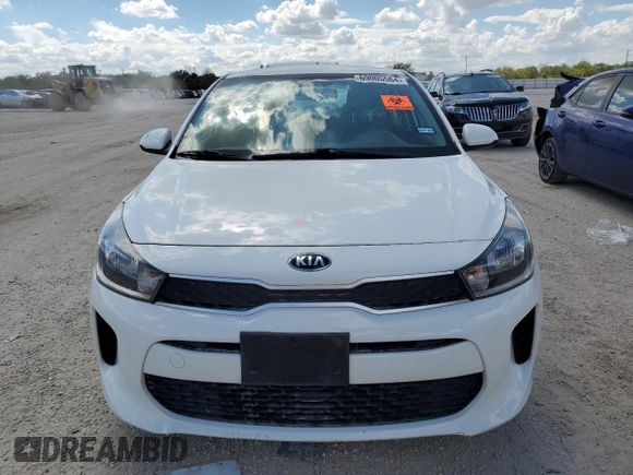 2018 Kia Rio S with VIN 3KPA24AB1JE094954, listed as a Copart auction lot 69005564 with 36,435 mi miles and Salvage Title. Bid and sale history available at carsss.com. Image 5.