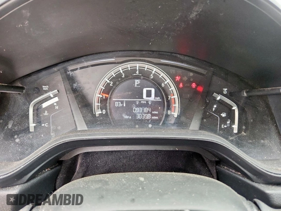 2017 Honda CR-V LX z VIN 7FARW5H35HE003267, wystawiony jako Copart lot #58277815 z przebiegiem 93 184 mil mil oraz Szkoda całkowita • Salvage title. Historia ofert i sprzedaży dostępna na DreamBid. Obrazek 9.