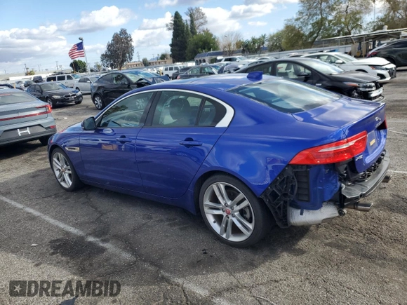 2017 Jaguar XE 35t Premium with VIN SAJAD4BV8HA969352, listed as a Copart auction lot 45510005 with 39,795 mi miles and Salvage Title. Bid and sale history available at DreamBid. Image 2.