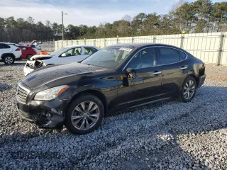 2013 Infiniti M37 with VIN JN1BY1AR7DM602366, listed as a Copart auction lot 45737655 with 96,277 mi miles and Salvage Title. Bid and sale history available at carsss.com. Image 1.