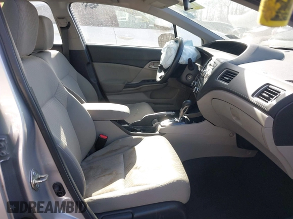 2015 Honda Civic Sedan LX with VIN 19XFB2F53FE008578, listed as a IAAI auction lot 41918815 with 93,860 mi miles. Bid and sale history available at carsss.com. Image 5.