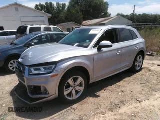 2019 Audi Q5 Premium Plus with VIN WA1BNAFY1K2054857, listed as a IAAI auction lot 42624504 with 58,255 mi miles and . Bid and sale history available at DreamBid. Image 17.