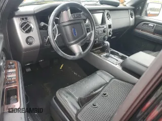 2016 Ford Expedition Max Platinum с VIN 1FMJK1MT6GEF35805, выставлен на аукционе Copart как лот 75954314 с пробегом Не указан миль и Списание • Salvage title. История ставок и продаж доступна на DreamBid. Изображение 8.