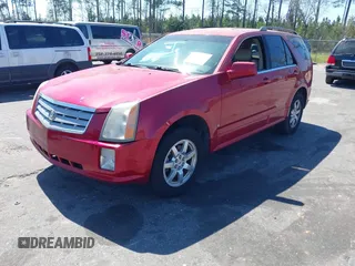 2008 Cadillac SRX AWD with VIN 1GYEE637780138692, listed as a IAAI auction lot 41660350 with 173,934 mi miles. Bid and sale history available at carsss.com. Image 2.