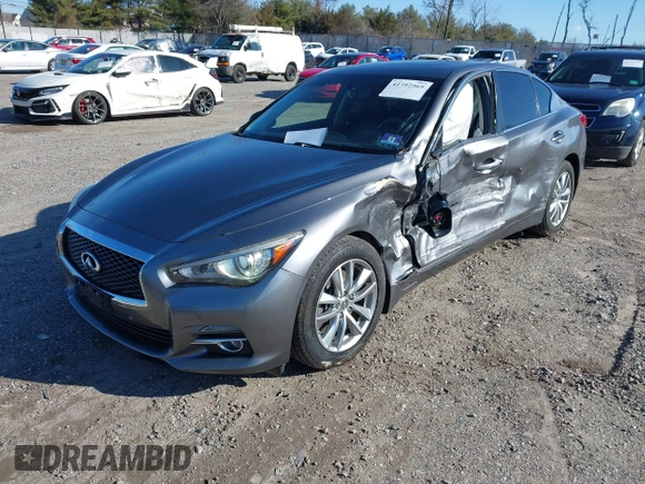 2015 Infiniti Q50 z VIN JN1BV7AR0FM397309, wystawiony jako IAAI lot #41752569 z przebiegiem 116 475 mil mil oraz . Historia ofert i sprzedaży dostępna na DreamBid. Obrazek 17.