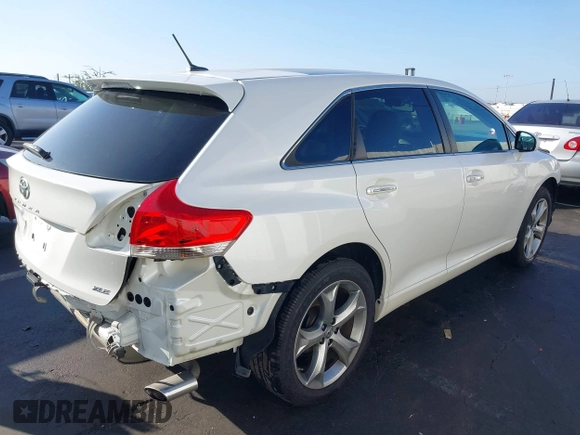 2012 Toyota Venza LE with VIN 4T3ZK3BB6CU050032, listed as a IAAI auction lot 41205907 with 89,929 mi miles. Bid and sale history available at carsss.com. Image 4.