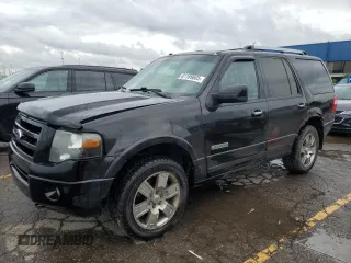 2008 Ford Expedition Limited с VIN 1FMFU20568LA08406, выставлен на аукционе Copart как лот 61189605 с пробегом 187 771 миль миль и Чистый • Clean title. История ставок и продаж доступна на DreamBid. Изображение 1.