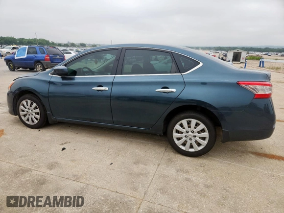 2014 Nissan Sentra SV with VIN 3N1AB7AP3EY328581, listed as a Copart auction lot 58059755 with 101,863 mi miles and Salvage title. Bid and sale history available at DreamBid. Image 2.