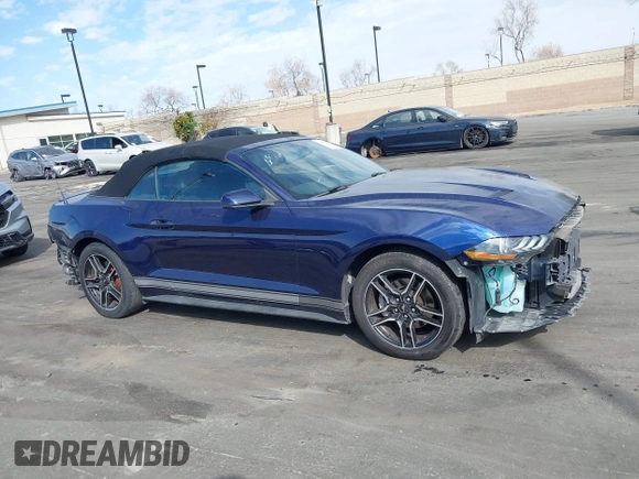 2018 Ford Mustang EcoBoost Premium with VIN 1FATP8UH6J5145514, listed as a IAAI auction lot 41668455 with 79,617 mi miles and . Bid and sale history available at carsss.com. Image 14.