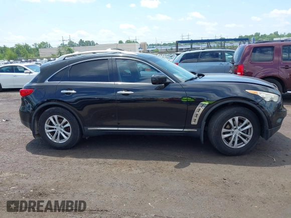 2011 Infiniti FX with VIN JN8AS1MW2BM733329, listed as a IAAI auction lot 42532067 with 94,491 mi miles and . Bid and sale history available at DreamBid. Image 13.