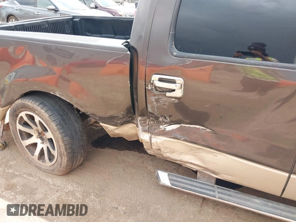 2007 Ford F-150 XLT with VIN 1FTRW12W27KB93506, listed as a IAAI auction lot 42397980 with Not provided miles and . Bid and sale history available at DreamBid. Image 6.