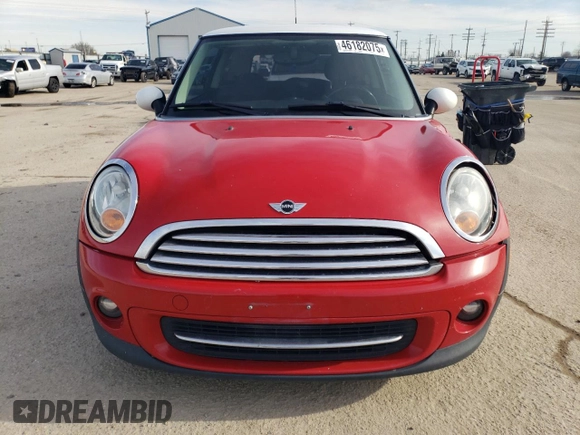 2011 MINI Hardtop with VIN WMWSU3C56BT251464, listed as a Copart auction lot 46182075 with 112,235 mi miles and Salvage Title. Bid and sale history available at DreamBid. Image 5.