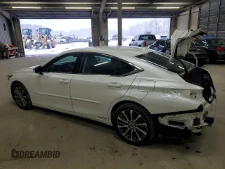 2021 Lexus ES with VIN 58ADA1C14MU011370, listed as a Copart auction lot 44731125 with 47,681 mi miles and Salvage Title. Bid and sale history available at carsss.com. Image 2.
