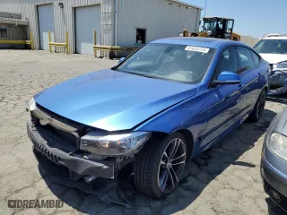 2016 BMW 3 Series Gran Turismo 328i xDrive with VIN WBA8Z5C58GGS37668, listed as a Copart auction lot 61655724 with 72,307 mi miles and Salvage Title. Bid and sale history available at carsss.com. Image 1.