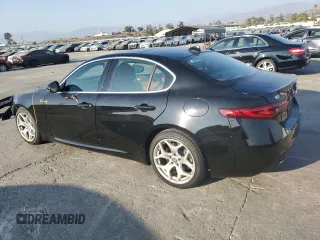 2019 Alfa Romeo Giulia Ti Sport with VIN ZARFAMBN2K7605032, listed as a Copart auction lot 76112464 with 63,046 mi miles and Salvage Title. Bid and sale history available at carsss.com. Image 2.